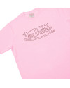 Ladies logo tee Pink
