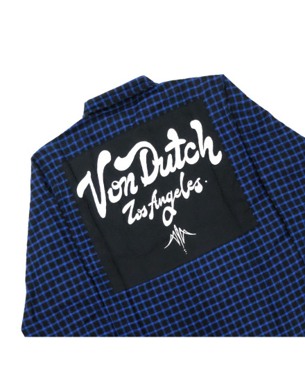 Von Dutch Flannel 0740 Navy Blue