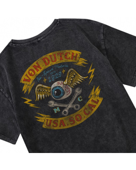 Von Dutch Washing Tshirt 0982 Black