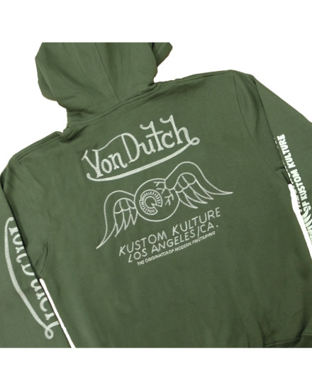 Von Dutch Sweater / Outwear / Jacket 0882 Army Green